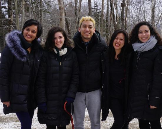 Aditi Gupta, Erin Byrne Rousseau, Christian Landeros, Lucy Hu, and Claudia Elena Varela