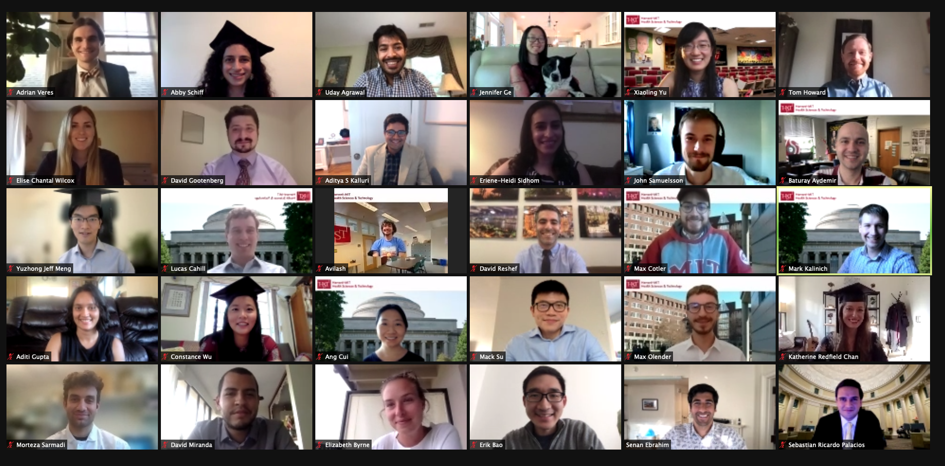 HST 2021 grads screenshot