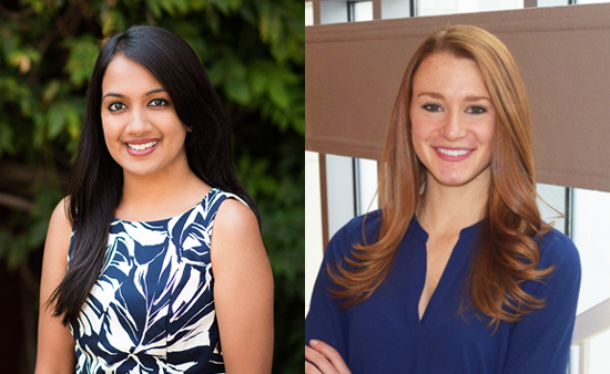 Isha H. Jain, MEMP PhD ’17, and Kristin Knouse, HST MD ’18