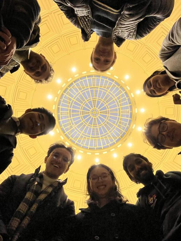 2025 admitted students visit MIT's Barker Library