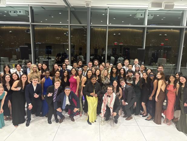 Students at the 2025 HST Winter Formal