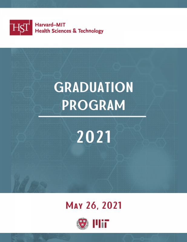 2021 Graduation Program Cover