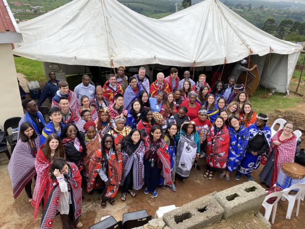 HST students in South Africa