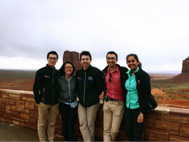 2016 HST students at Navajo Nation