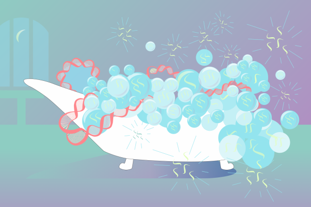 RNA bubbles