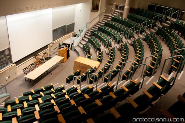 Harvard Medical School classroom