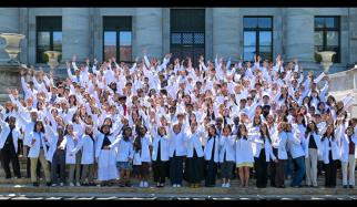 HMS white coats class of 2030