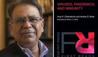 MIT Professor Arup Chakraborty and Genentech scientist Andrey Shaw have written a book, “Viruses, Pandemics, and Immunity,” published by MIT Press