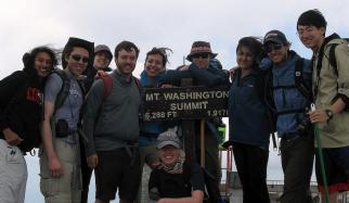 Students at Mt. Washington Summit