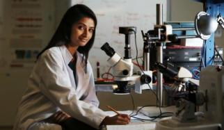 Shriya Srinivasan is a PhD student in medical engineering and medical physics at the MIT Media Lab and the Harvard-MIT Division of Health Sciences and Technology. Photo: James Day